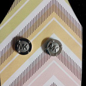 Michael Kors Logo Stud Earrings